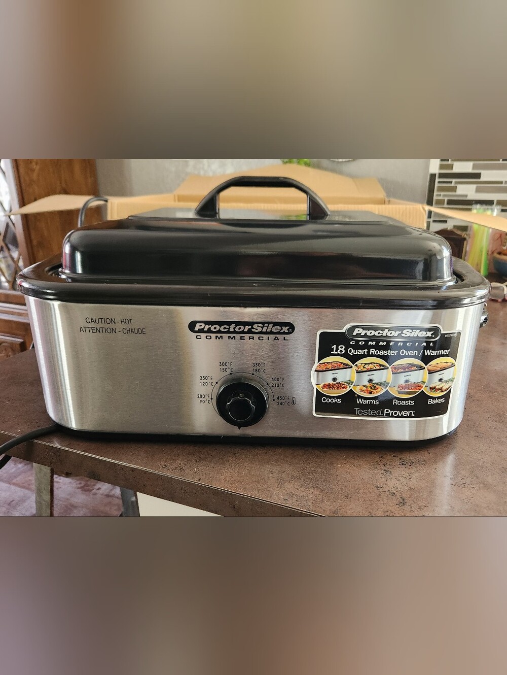 Proctor Silex 18 Qt. Roaster Oven #32198 Orig Box
